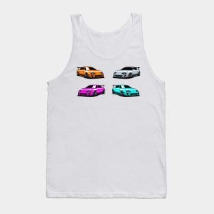 Toyota Supra - X4 Car Tank Top